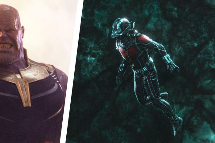 Ant-Man Crawling Up Thanos' Butt Memes