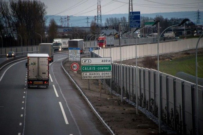 The mayor of Calais has banned people from gathering in the zone near the city's port which was home to the notorious "Jungle" camp until October when it was destroyed by authorities