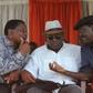 File Image of ODM leader Raila Odinga (right), Johnson Muthama and James Orengo