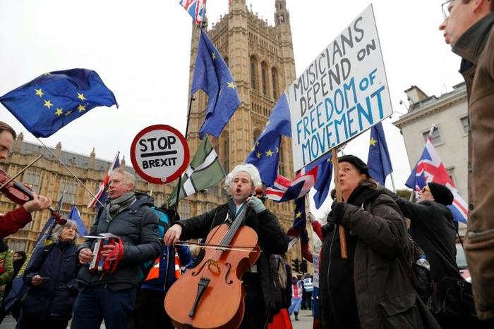 Many classical musicians in Britain spend months every year working in the EU