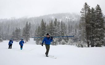 Snow in forecast for a 2,500-mile path from california to maine
