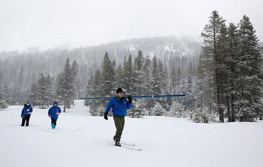 Snow in forecast for a 2,500-mile path from california to maine