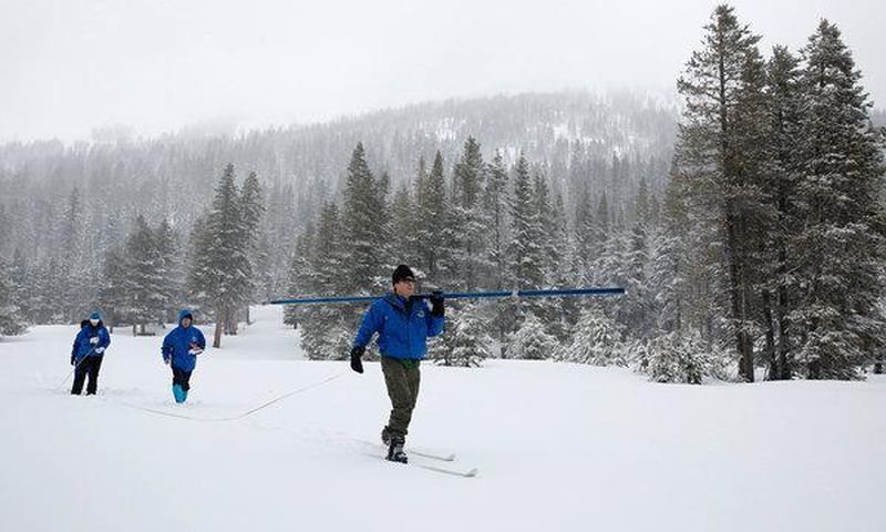 Snow in forecast for a 2,500-mile path from california to maine