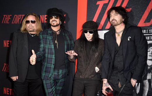 'The Dirt' sends Mötley Crüe to the top 10 for the first time in 11 years