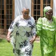 First Lady Margaret Kenyatta and Mama Sarah Obama