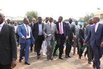 Governor Ongwae with President Kenyatta in Kisii