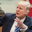 US President Donald Trump attends a meeting at the White House in Washington, DC, on March 13, 2017