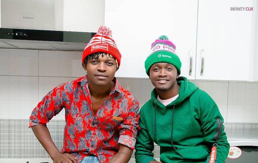 EMB Records's Bahati and Mr. Seed (Instagram)