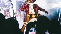 Octopizzo performing in recent concert