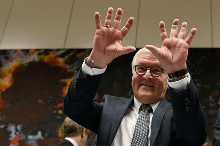Former foreign minister and presidential candidate Frank-Walter Steinmeier, regularly polls as Germany's most popular politician