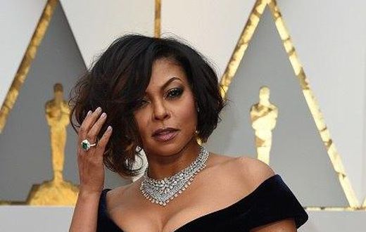 Taraji P Henson at the 2017 Oscars