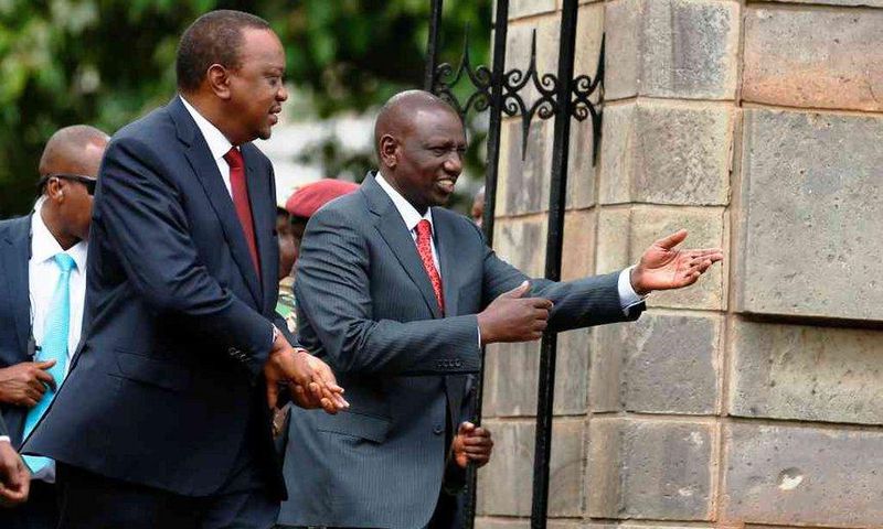 File image of DP Ruto with President Kenyatta