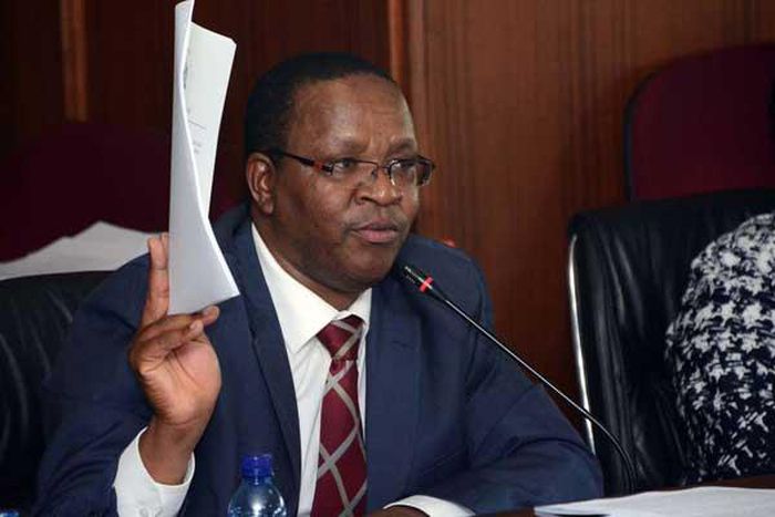 Interior PS Karanja Kibicho files harassment complaint against Deputy President William Ruto with the DCI