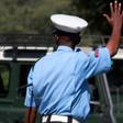 File image of a police officer on duty