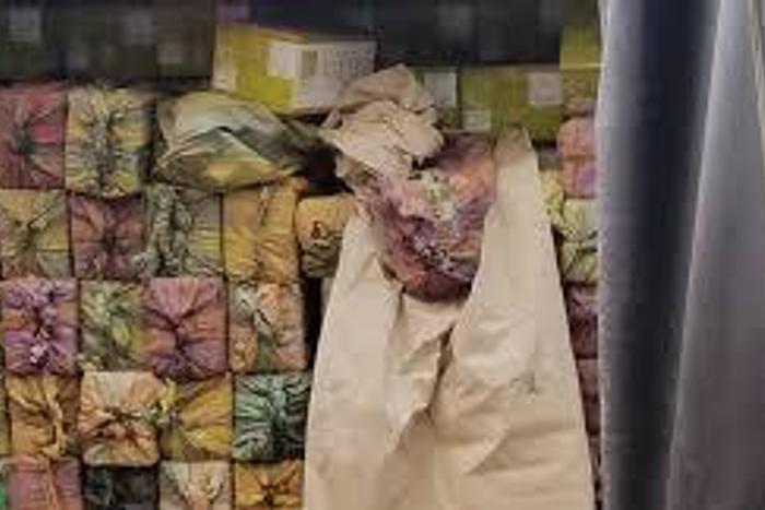 A manifest said the shipping container held dried fruit, but inside was 3,200 pounds of cocaine