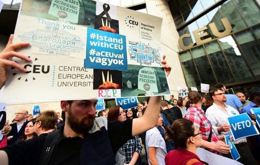 Budapest's Central European University (CEU), long eyed with suspicion by Hungarian Prime Minister Viktor Orban as a hotbed of liberalism, has warned it may have to close as a result of legislation targeting foreign-registered universities