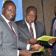 DP William Ruto with Interior CS Fred Matiang'i (Twitter)