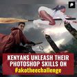 Kenyans Unleash Their Photoshop Skills on Akothee challenge