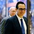 Steven Mnuchin arrives at the Trump Tower for meetings with US President-elect Donald Trump, in New York on November 17, 2016