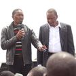 Devolution CS Mwangi Kiunjuri and President Uhuru Kenyatta