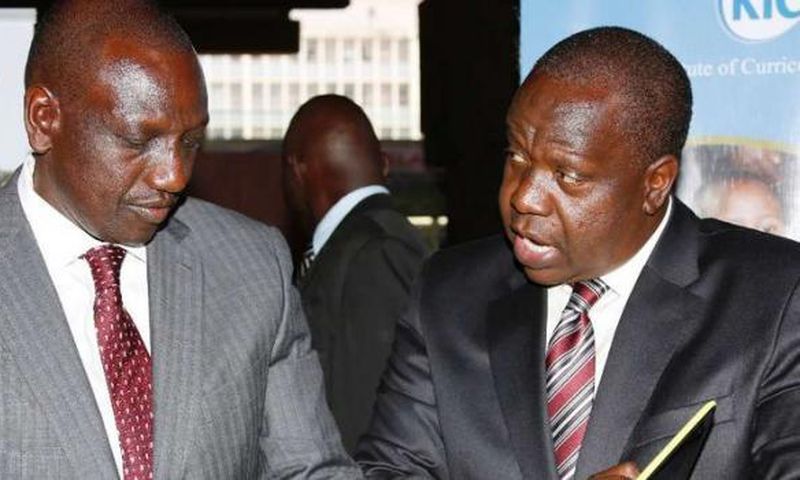 Fred Matiang’i reports to me – DP Ruto says in BBC interview, denies losing power