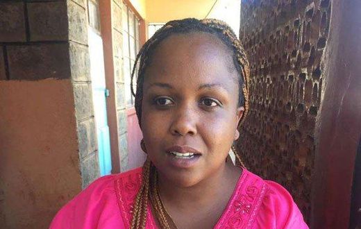 Grace Wahu who claims she had a child with Joseph Kori. She has opened up on their relationship