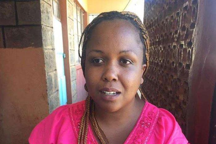 Grace Wahu who claims she had a child with Joseph Kori. She has opened up on their relationship