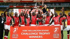 Kenya lifted the challenge trophy title after beating Australia 19-17 in the final.