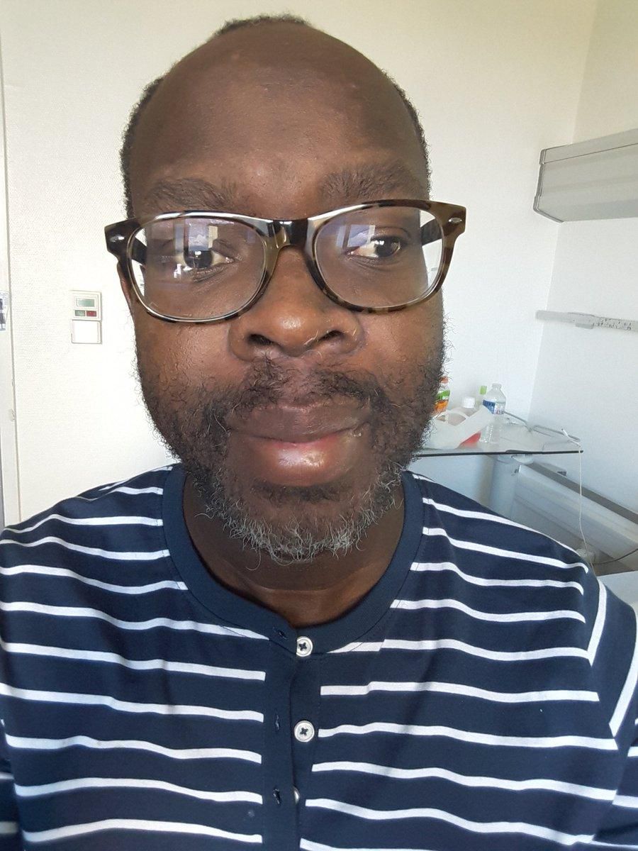 Kibra MP Kenneth Odhiambo Okoth while receiving treatment for cancer