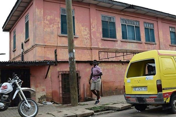 A building in Accra, Ghana that operated as a US embassy