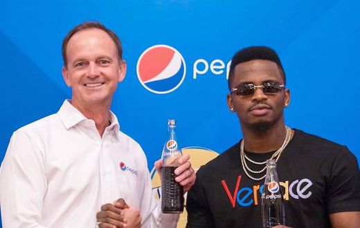 Diamond Platnumz, Pepsi Brand Ambassador (Instagram)