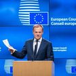 'We already miss you," says EU president Donald Tusk
