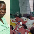 Evaline Namukhula who delivered quintuplets in Kakamega and died on Sunday with her 5 children (two deceased)
