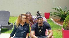 Zari, Sanura and Diamond in South Africa