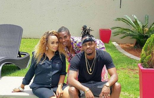 Zari, Sanura and Diamond in South Africa