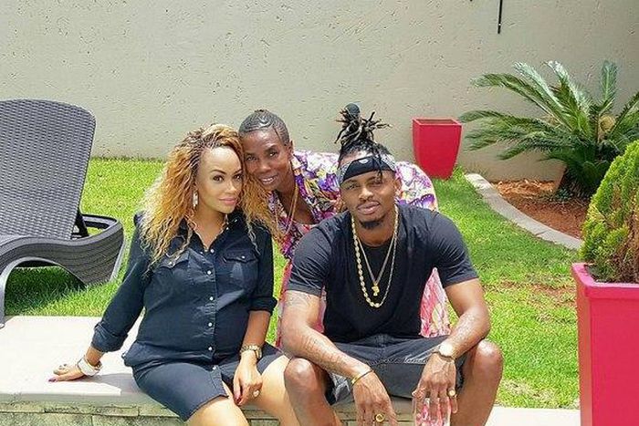 Zari, Sanura and Diamond in South Africa