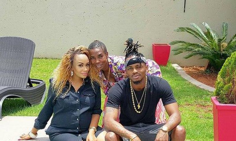 Zari, Sanura and Diamond in South Africa