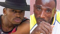 Diamond and his Father. Mzee Abdul  asks Diamond to buy him a house and set up a business for him.