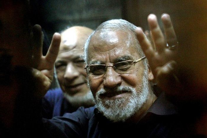 The Muslim Brotherhood's supreme guide, Mohamed Badie