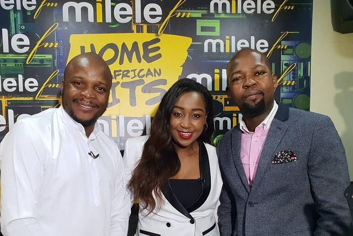 Alex Mwakideu with Jalango