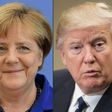 German Chancellor Angela Merkel will meet US President Donald Trump for the first time on Tuesday