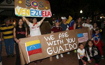 Venezuelans living in America watch crisis back home with hope and caution