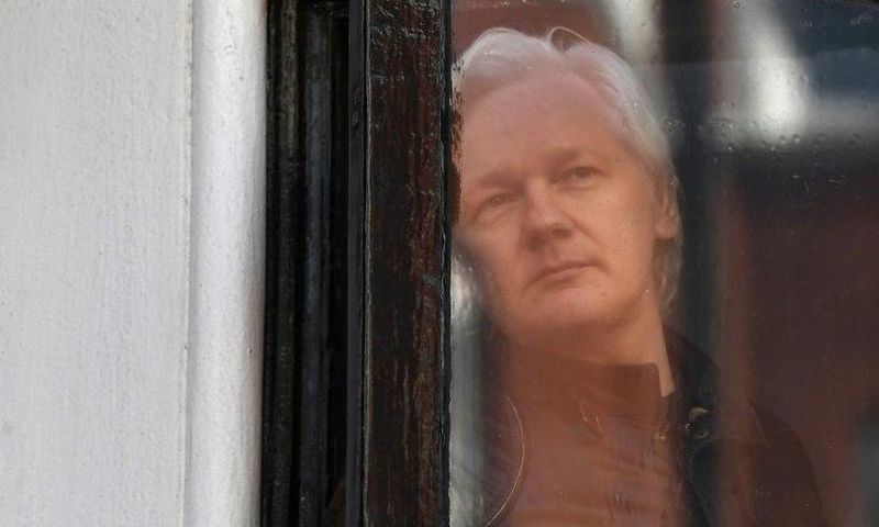 Wikileaks founder Julian Assange likens his stay at the Ecuadorian embassy in London to living on a space station