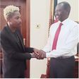 Eric OmoniI with DP Ruto