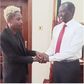 Eric OmoniI with DP Ruto