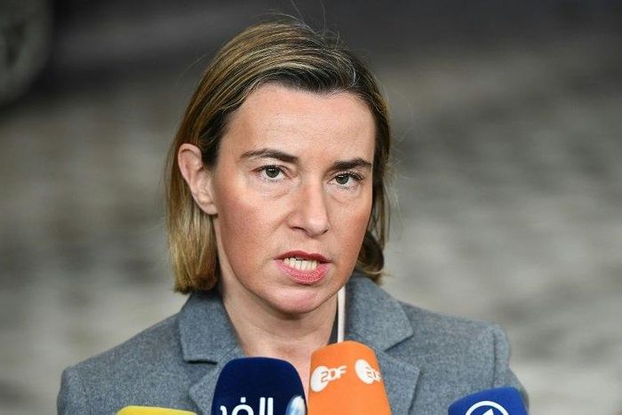 EU foreign policy chief Federica Mogherini said there was "profound" concern about the Balkans