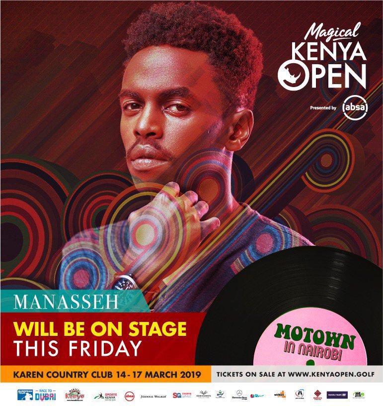 Some of the acts for the Magical Kenyan open golf tournament