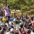 Deputy President William Ruto during a voter registration campaign in Webuye, Bungoma County, on January 23, 2017. He skipped a rally in Bungoma town after youths blocked him from entering the town centre.