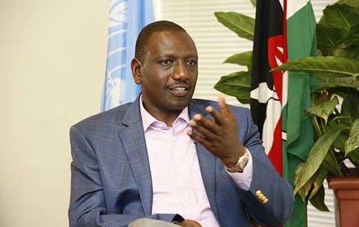 Deputy President William Ruto