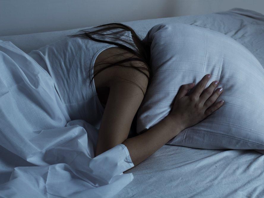 Woman sleeping